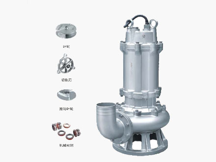 QWP耐腐蝕不銹鋼潛水排污泵